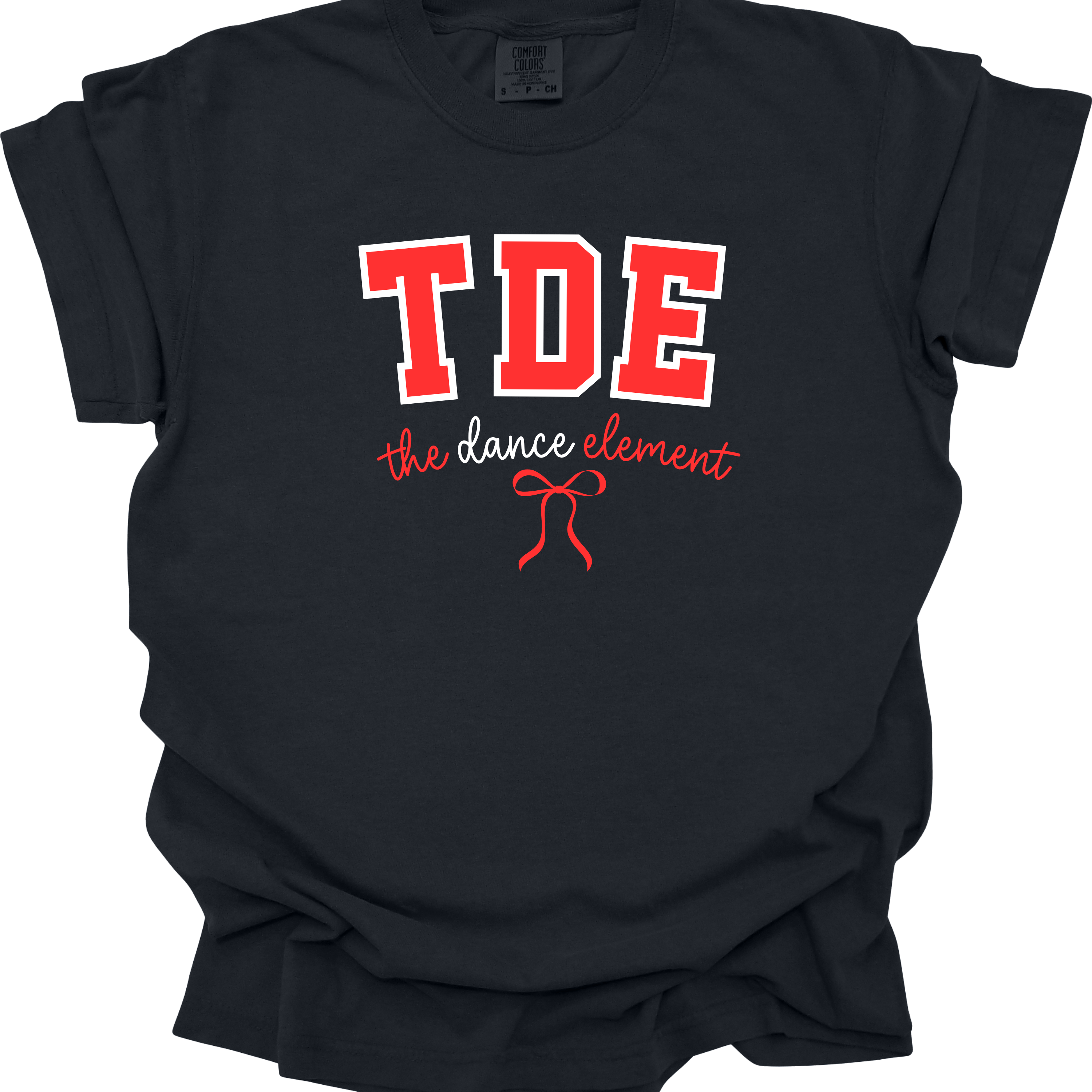 TDE Varsity Bow Tee