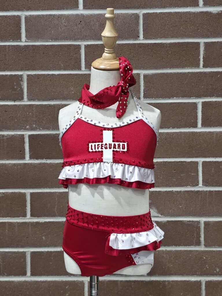 Red and White Lifeguard Sets Jazz for sale